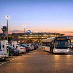 Parken Flughafen Nürnberg mit Shuttlebus und Parkplatz vor dem Terminal am Nürnberg Airport